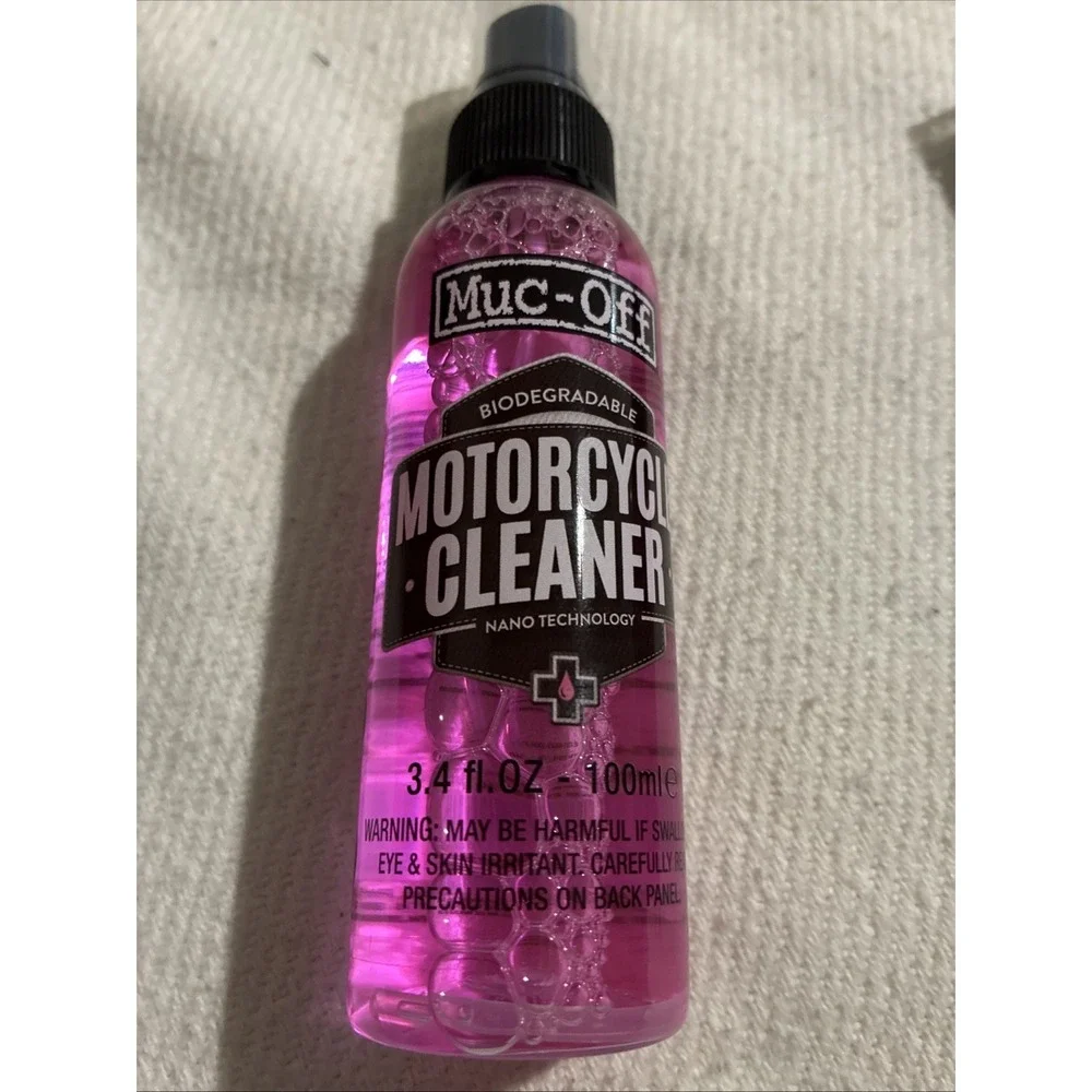Muc-Off Nano Tech Bike Cleaner Spray Bottle Safe On All Parts 3pk 10.2 Oz Total‎